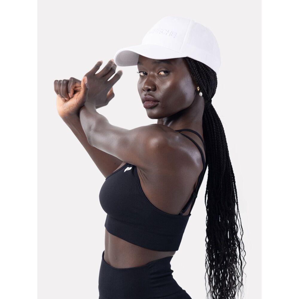 Lifesopeche Womens Baseball Cap Embroidered Logo White One Size