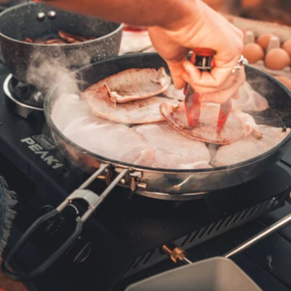 Cockatoo Camping Aluminium Non-Stick Frying Pan 30.5cm Diameter Folding