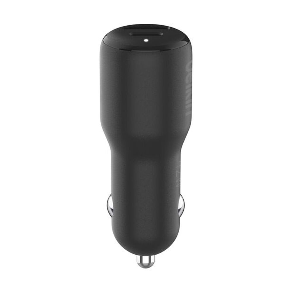 2PK Belkin BoostCharge Dual Port Car Phone Charger W/ USB-C Power Delivery 42W