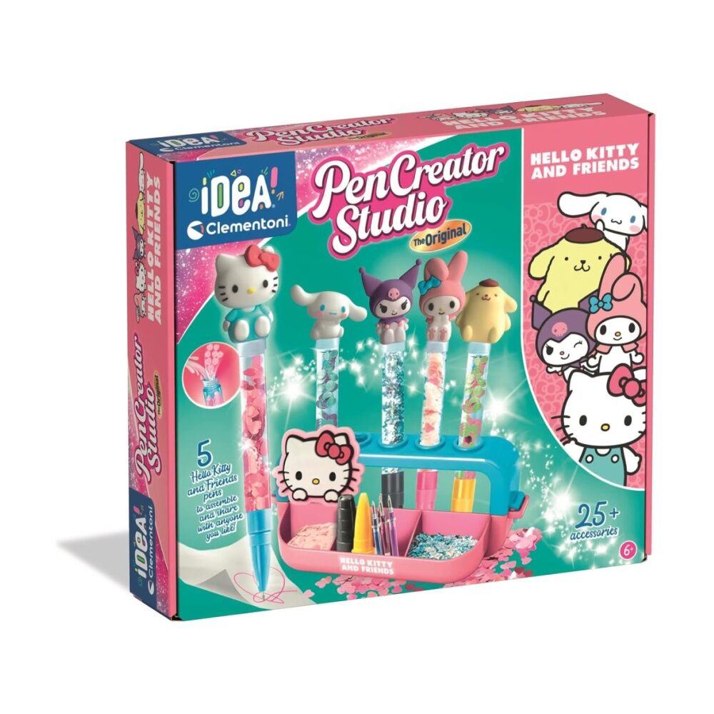 Clementoni Hello Kitty & Friends Kids Pen Maker Creator Studio Kit 6y+