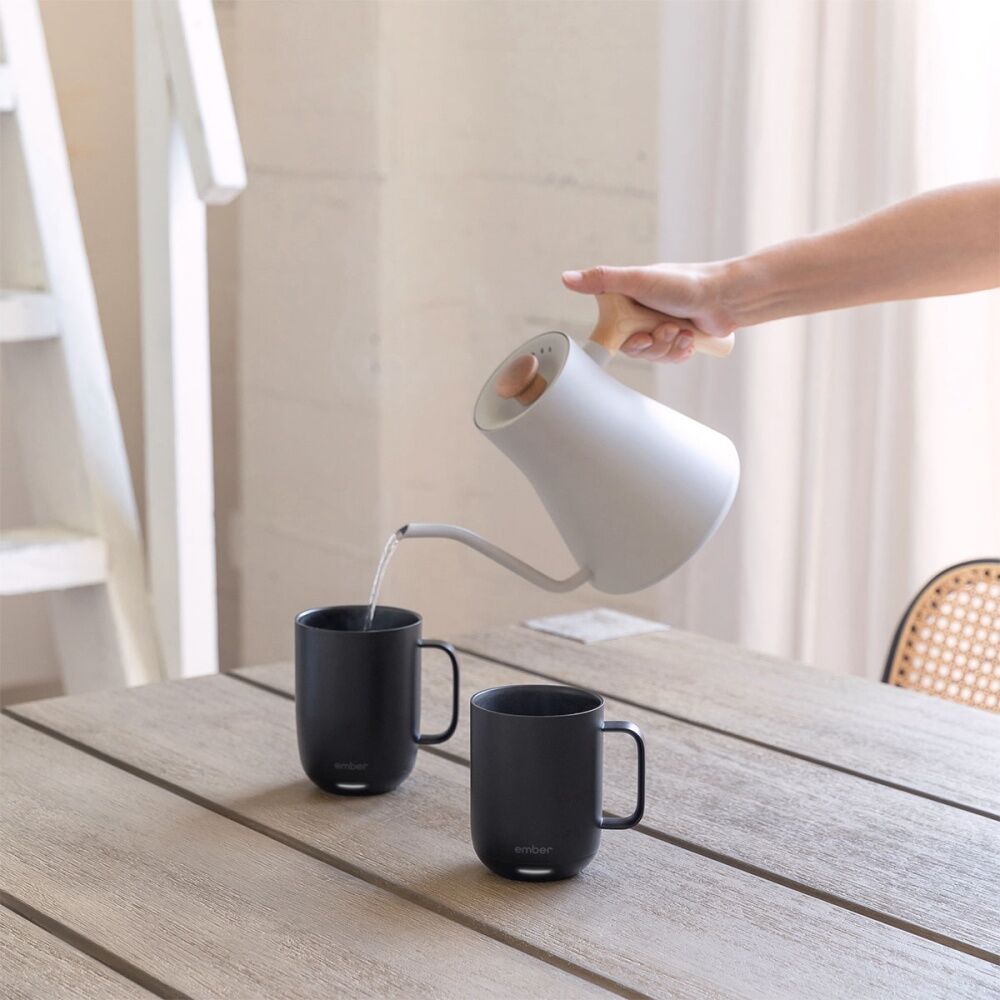 Ember Electric Insulated Smart Mug Cup W/ Charging Coaster 414mL Black