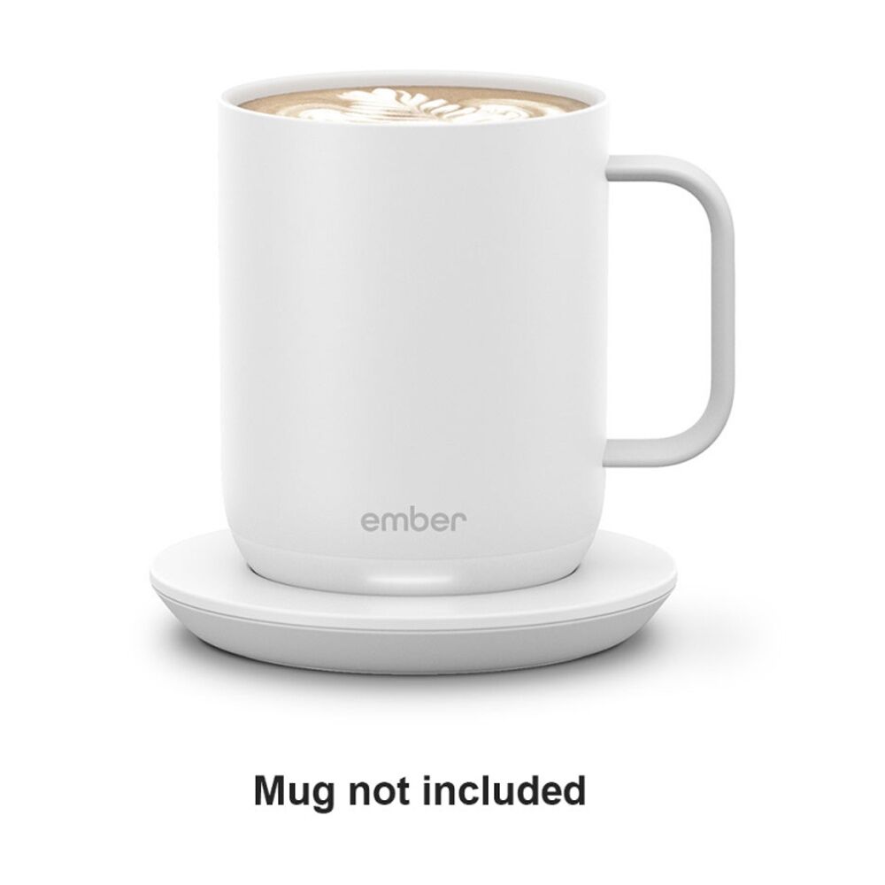 Ember Charging Coaster for Electric Insulated Smart Mug Cup 295 or 414mL White