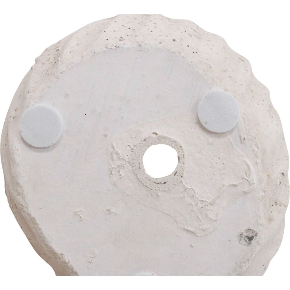 4PK LVD Rustic Conch Shell Cement Planter Garden & Outdoor Decor 15x11x7.5cm