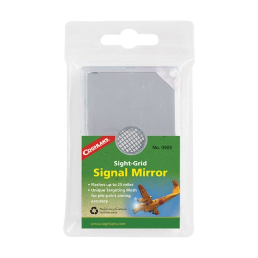 Coghlans Sight-Grid Signal Mirror Durable Floating 5.1x7.6cm