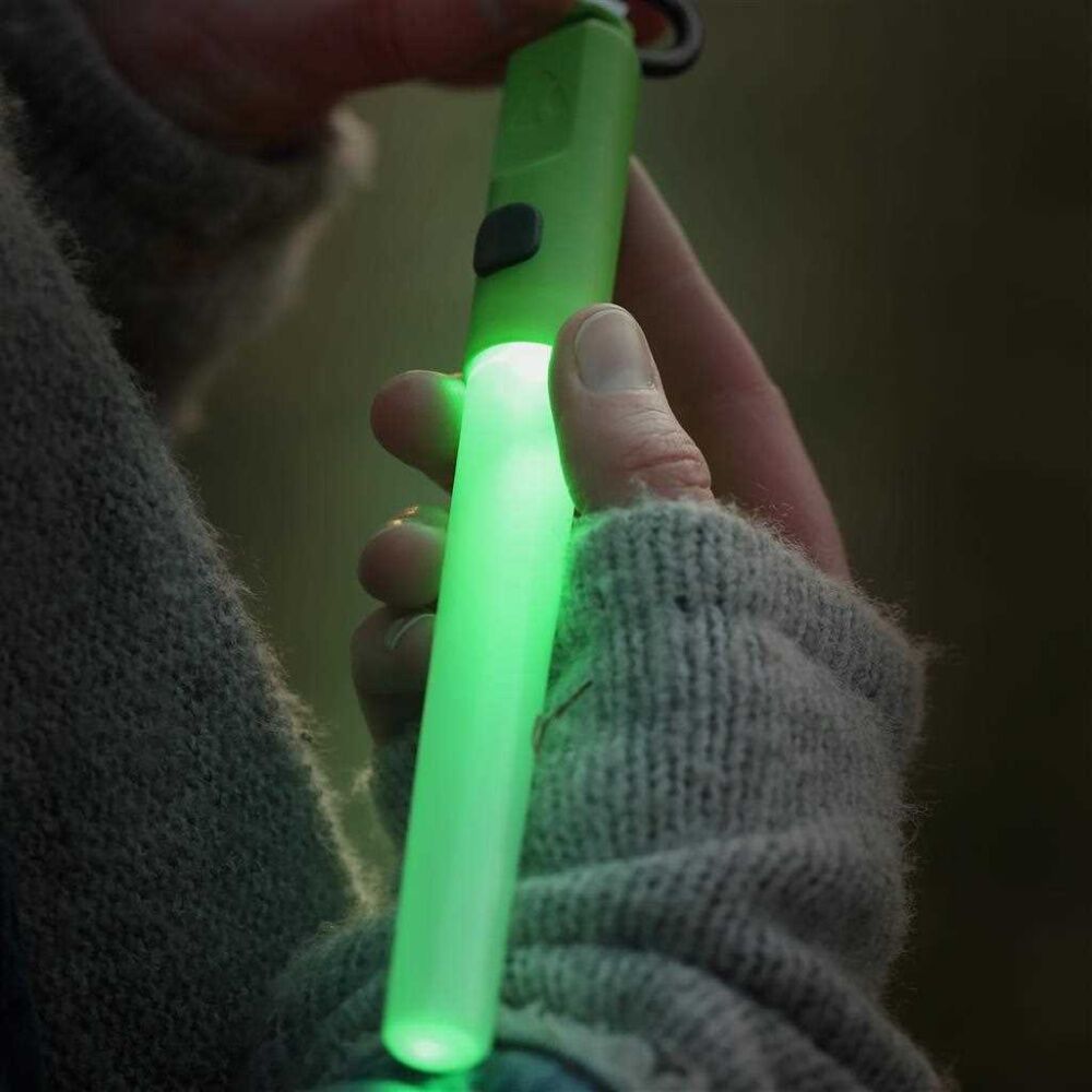 Coghlans LED Lightstick Reusable Flashing Solid Light Outdoor Red