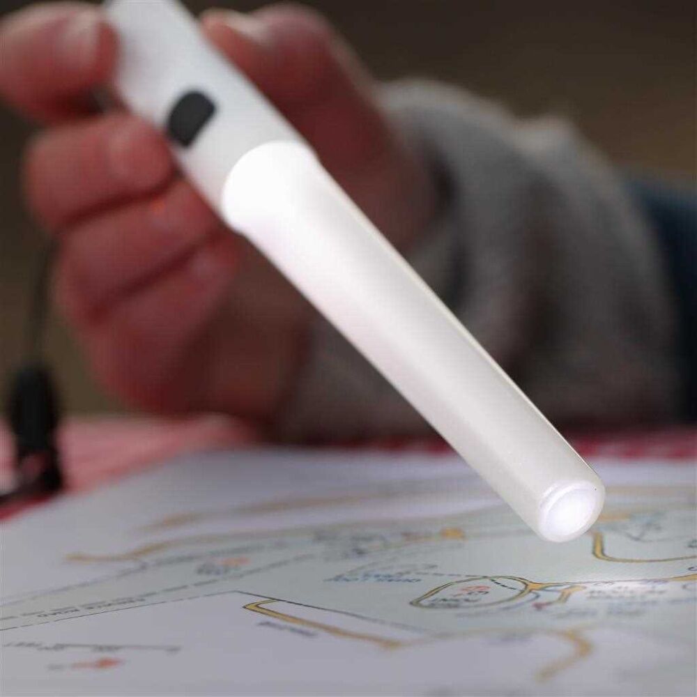 Coghlans LED Lightstick Reusable Flashing Solid Light Outdoor White