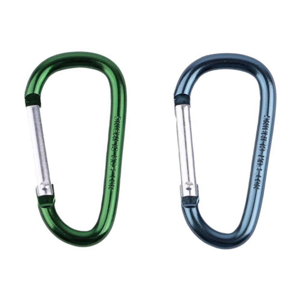 Coghlans Bowl O Biners Spring-Loaded Closure Carabiner Assorted 8mm
