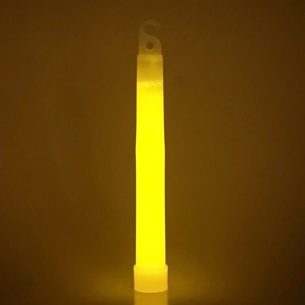 50pc Coghlans Lightsticks Non-Toxic/Flammable Safety Glow Stick Set Yellow