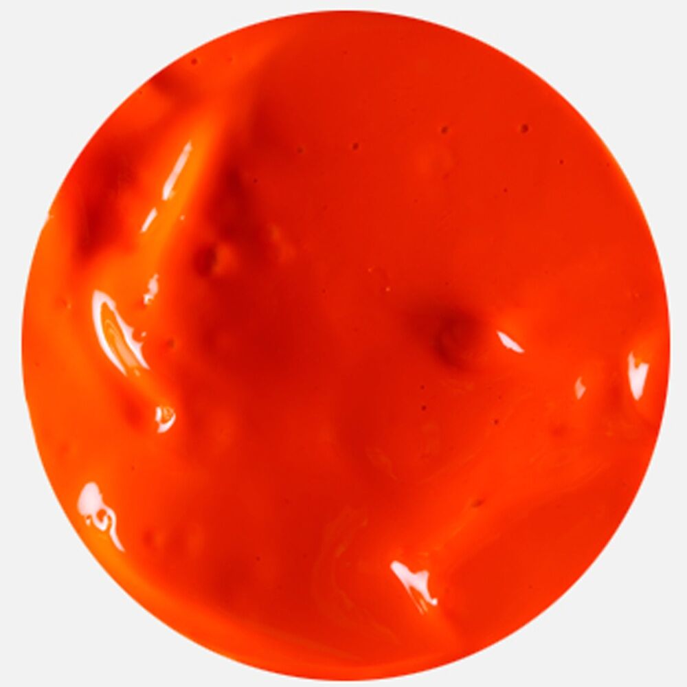 6PK Educational Colours Fabric & Craft Kids Art Paint Orange 250ml 3y+