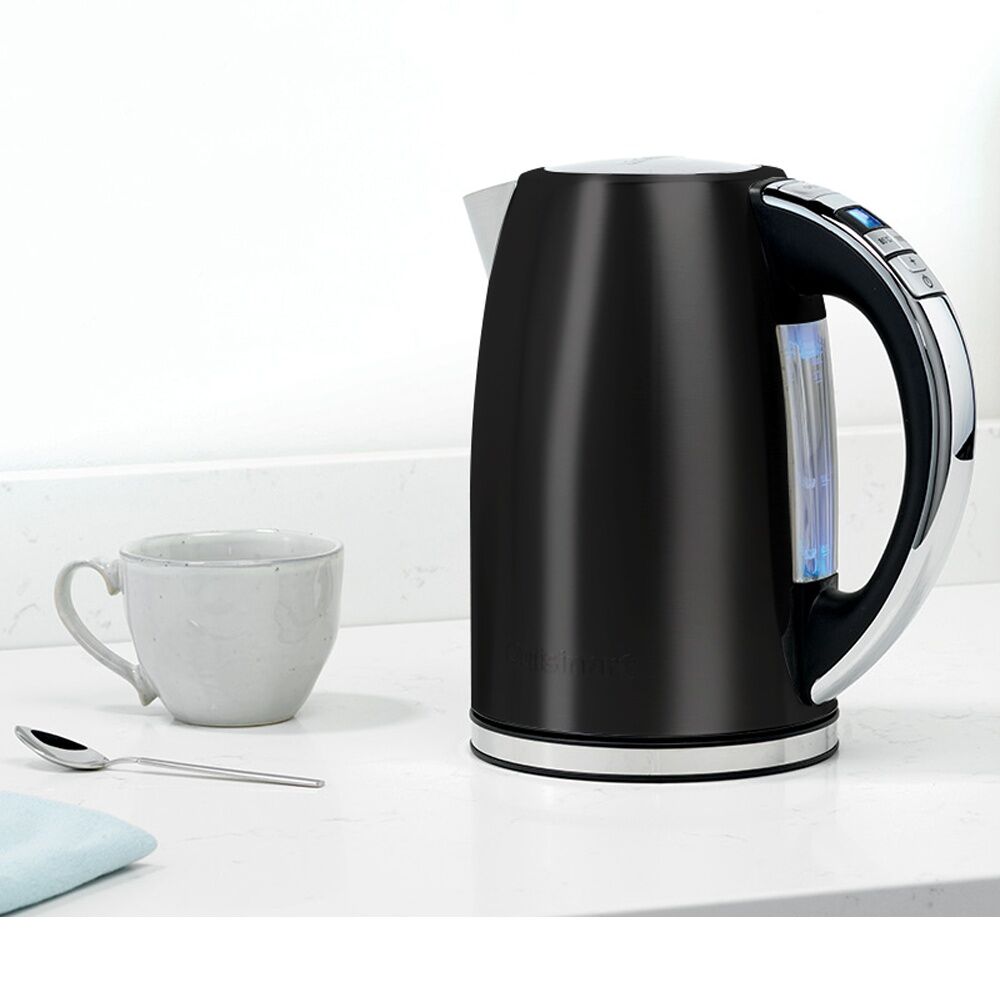 Cuisinart Multi-Temp Cordless Electric Kitchen Kettle W/ Base - Black