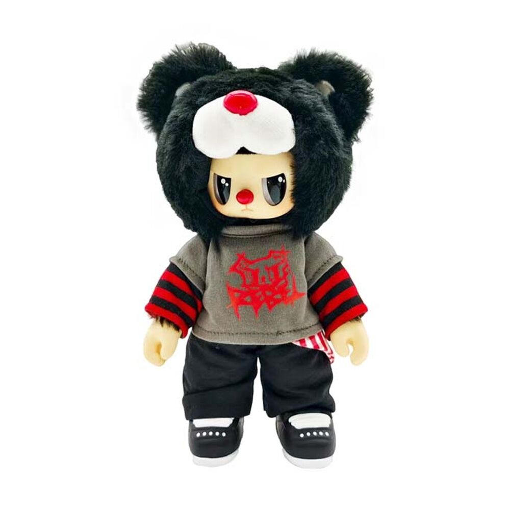 4PK Centel Pop Cuppo Rebel Bear Movable Street Series Blind Box Assorted 7"