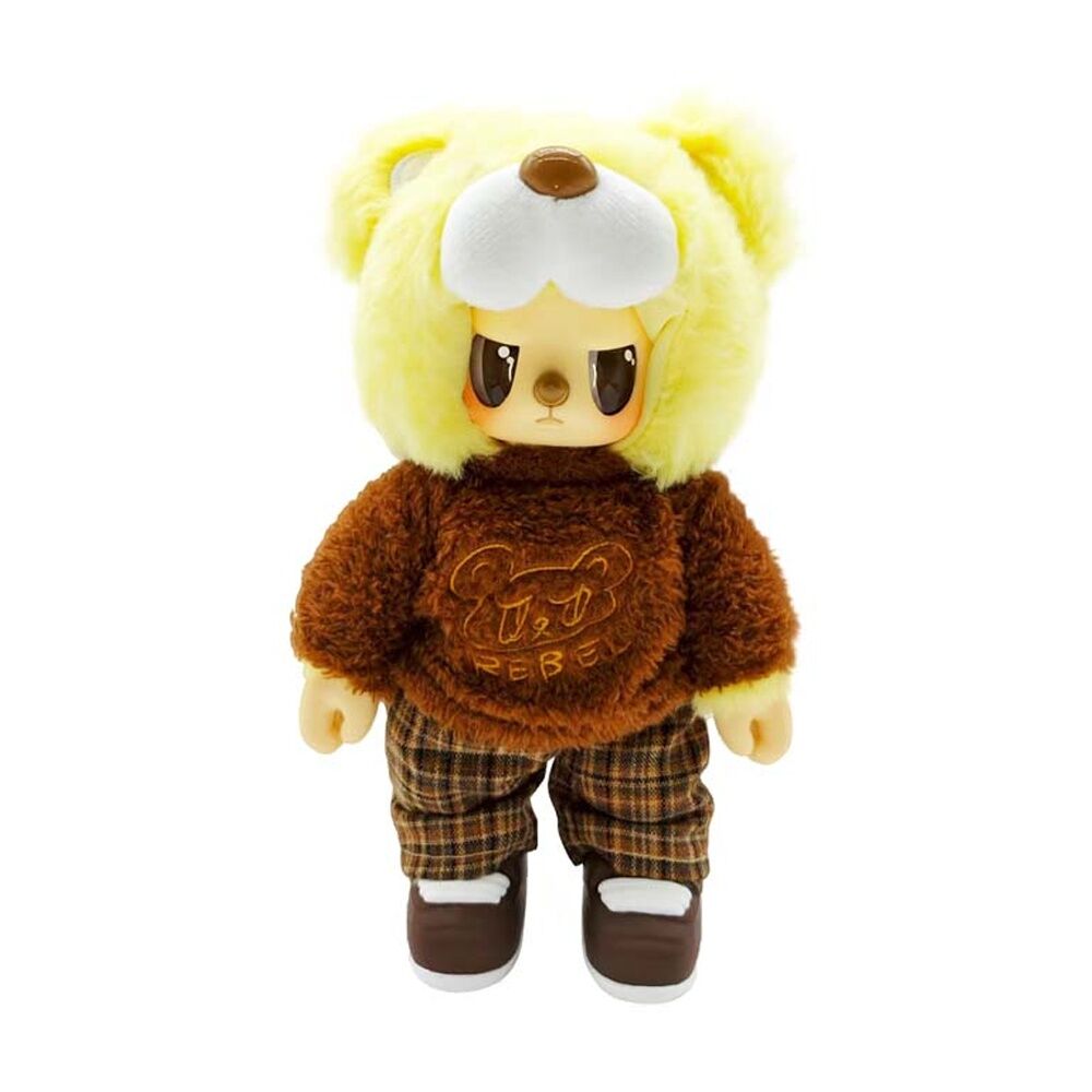 4PK Centel Pop Cuppo Rebel Bear Movable Street Series Blind Box Assorted 7"