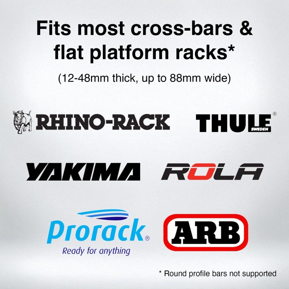 Chargecore Roof Rack Mount for Starlink Mini Adjustable Corrosion Resistant Grey