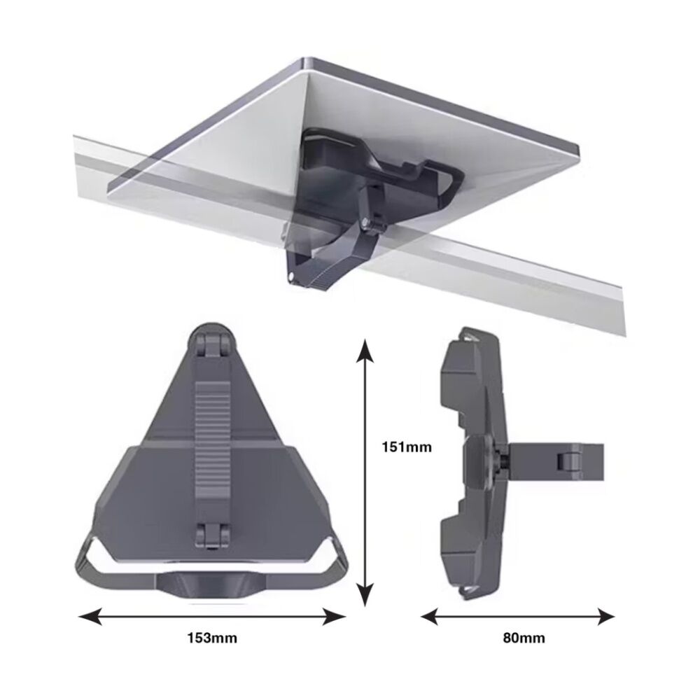 Chargecore Roof Rack Mount for Starlink Mini Adjustable Corrosion Resistant Grey