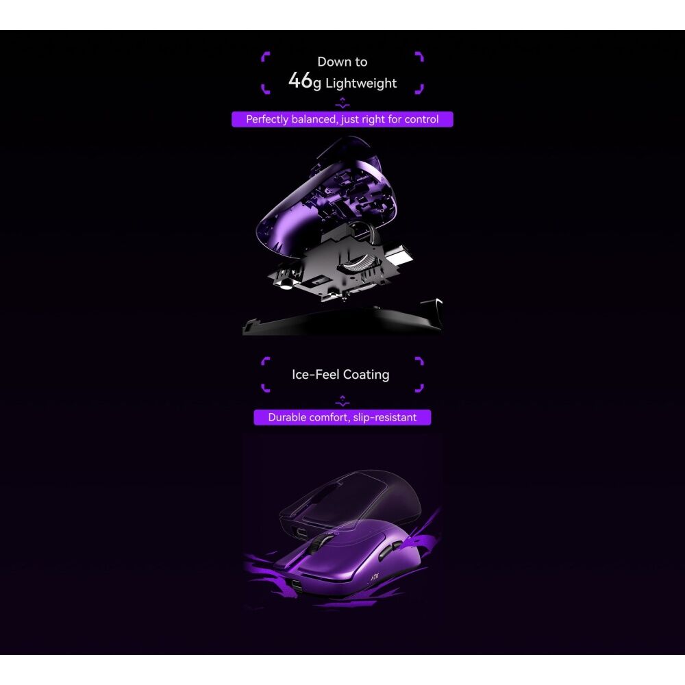 ATK Blazing Sky Duckbill Ultra Wireless Mouse Black