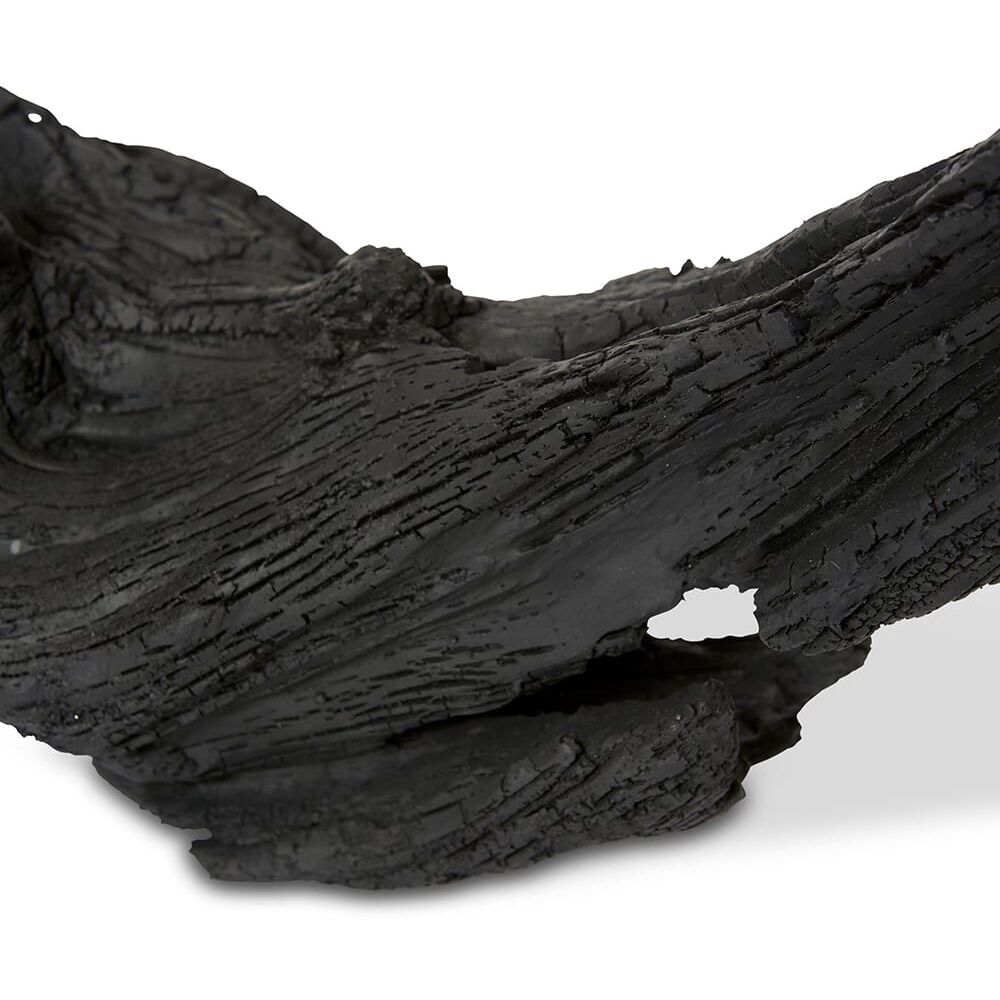 E Style Banzi Resin Sculpture Decorative Art Piece Black 67x37x24cm