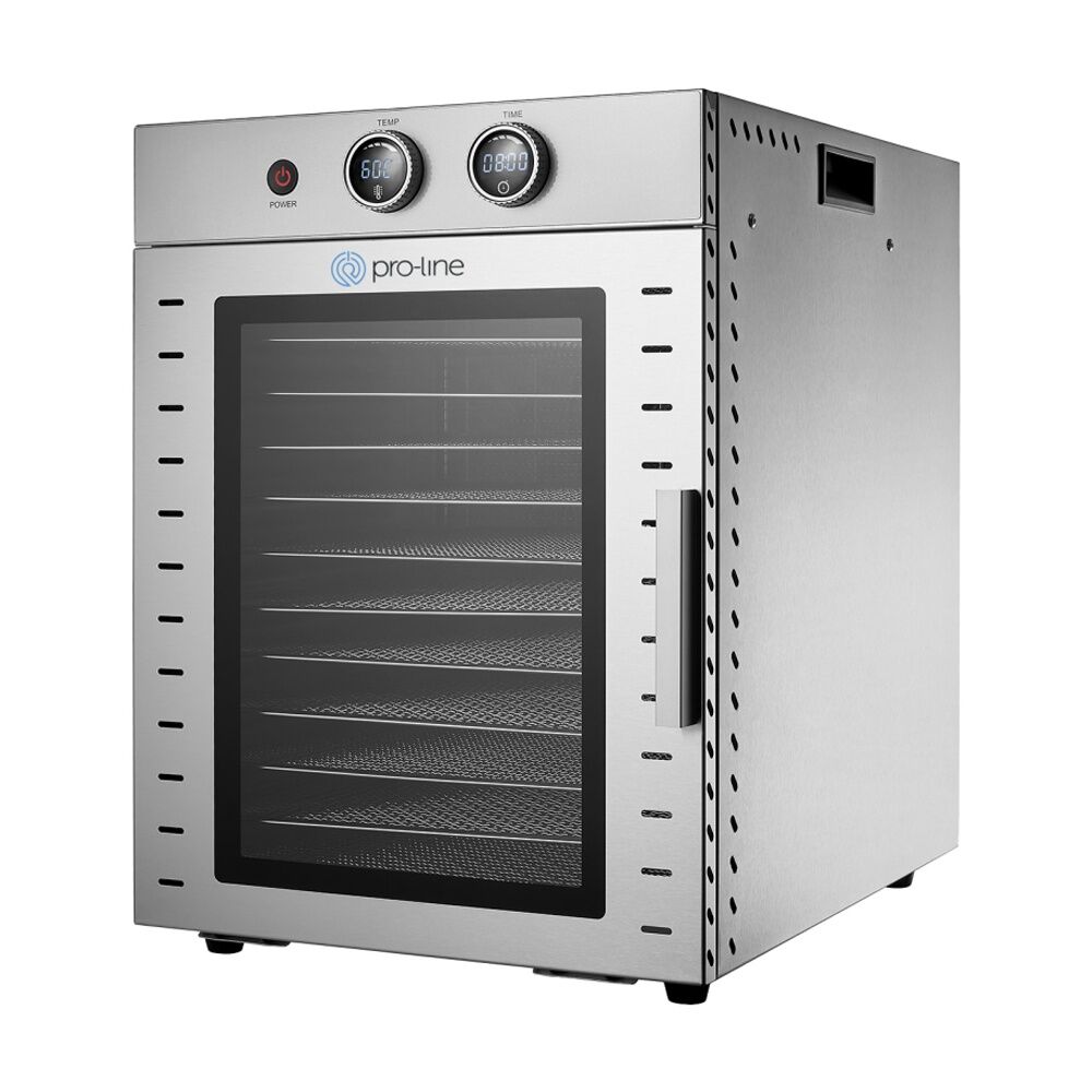 Proline Stainless Steel Commercial Dehydrator Insulated Design 12 Tray