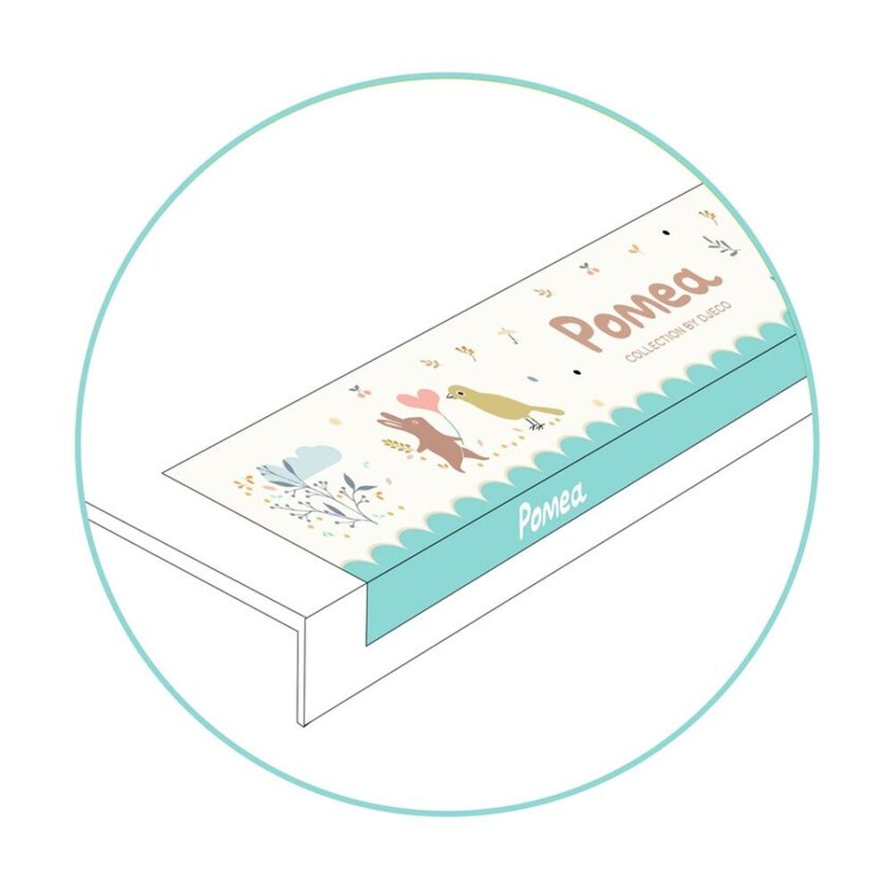 Djeco Pomea Shelf Topper PVC Flexible Nosing Decorative 12.5cmx100cm