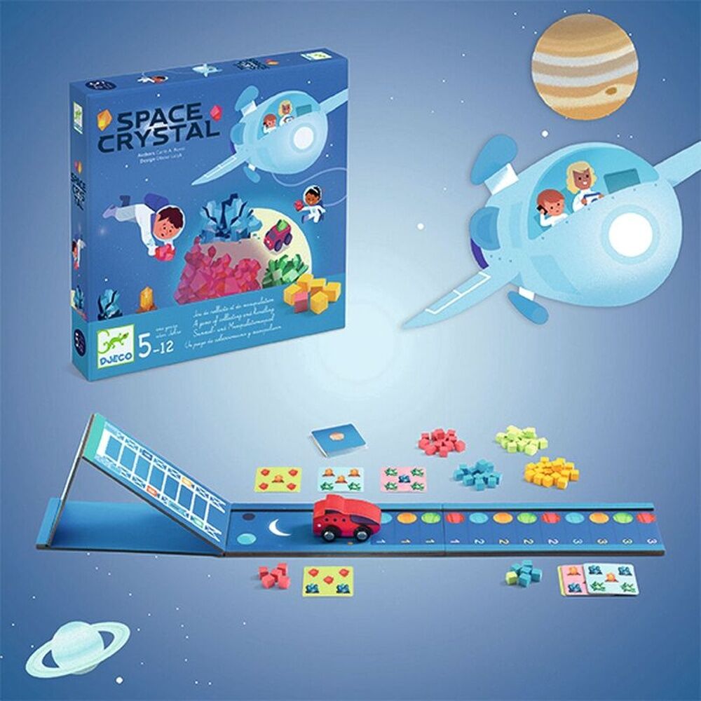 Djeco Space Crystal Dexterity & H&ling Game Kids Educational Toy 5y+