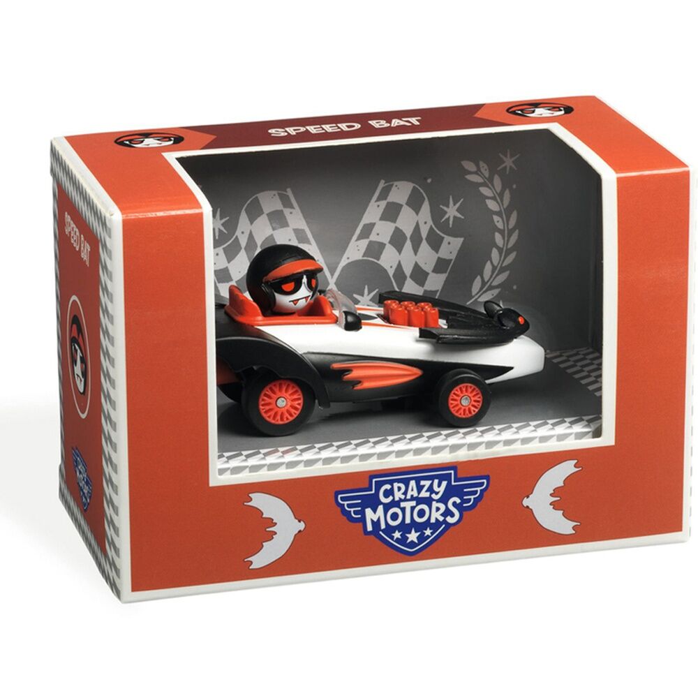 Djeco Speed Bat Crazy Motors Metal Racing Car With Suspension For Kids 3y+