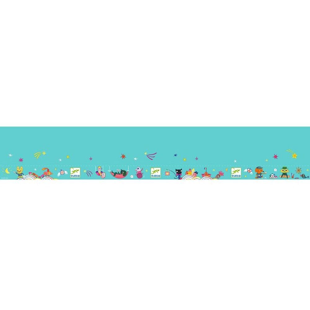 3pc Djeco Shelf PVC Topper Lightweight Easy Install Each 100cm