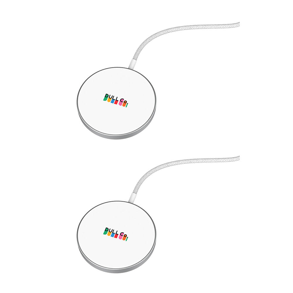 2PK Dull Co. Wireless Magnetic Mobile Phone Charger MagSafe Compatible 15W