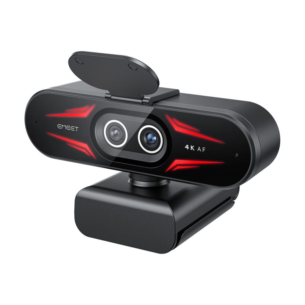 Emeet SmartCam C60E 4K Dual-Camera UHD Webcam with Auto Focus Remote