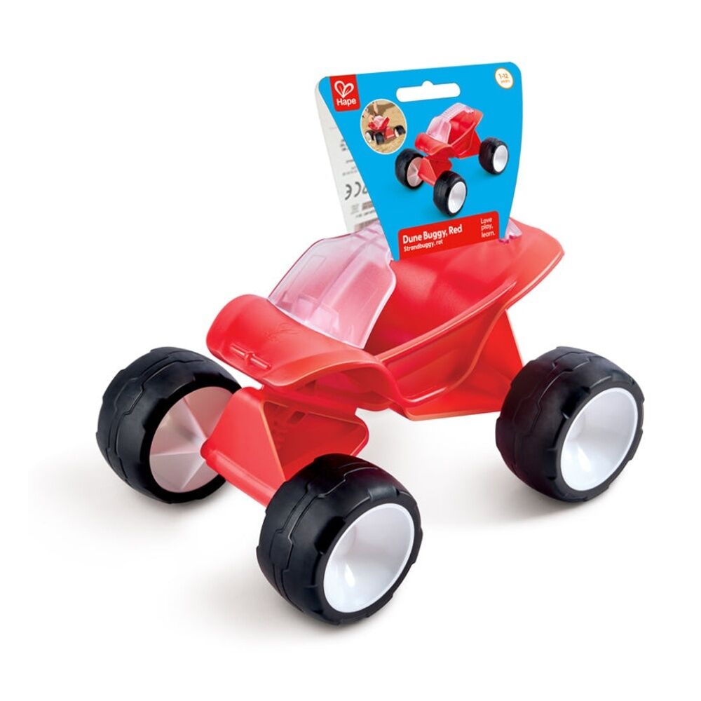 Red & Blue Dune Buggy & Dump Truck Outdoor Vehicle Toys For Toddlers/Kids 12M