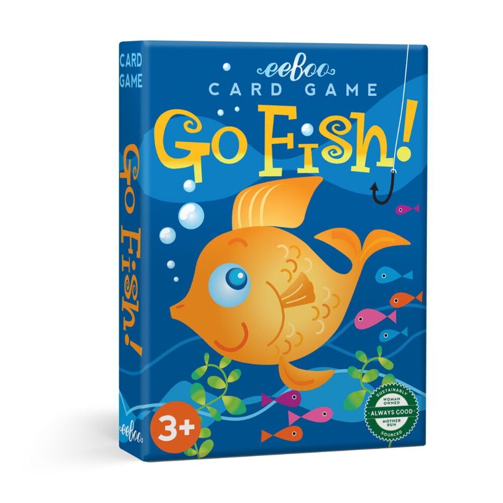 2PK eeBoo Playing Cards Go Fish Color Memory Matching Game Family Fun 3y+