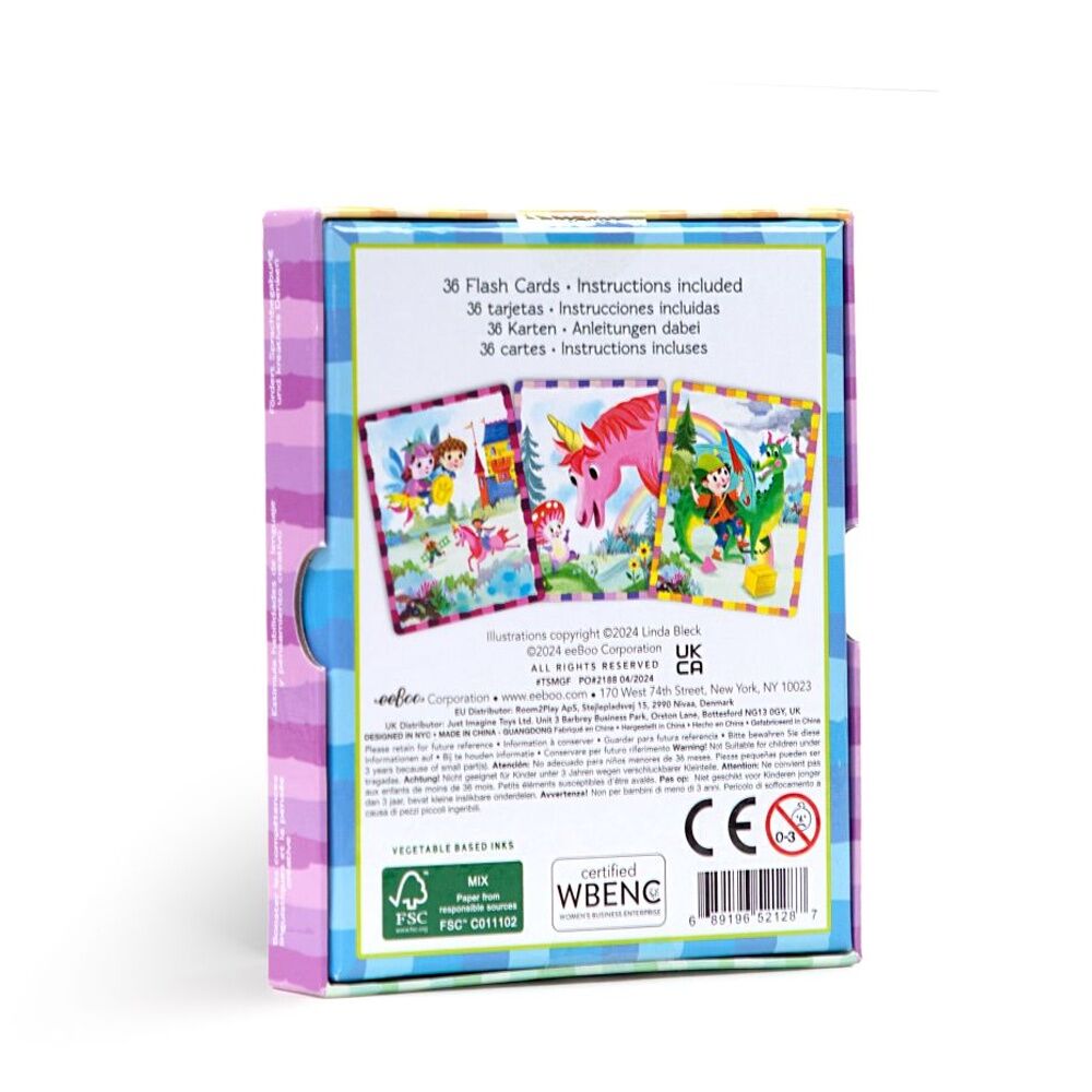 36pc Eeboo Tell Me A Story Magic Forest Creative Cards Kids Activity 3y+