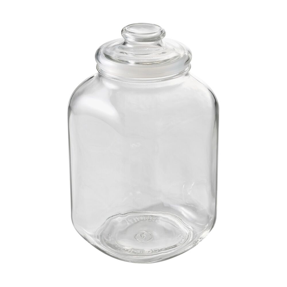 Ecology Riserva Square Kitchen Pantry Jar With Airtight Lid 4.5L
