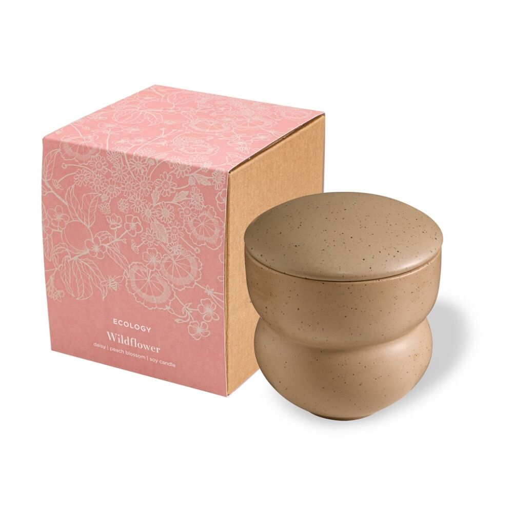 Ecology Alchemy Home Fragrance Scented Candle Wildflower Peach Blossom 450g
