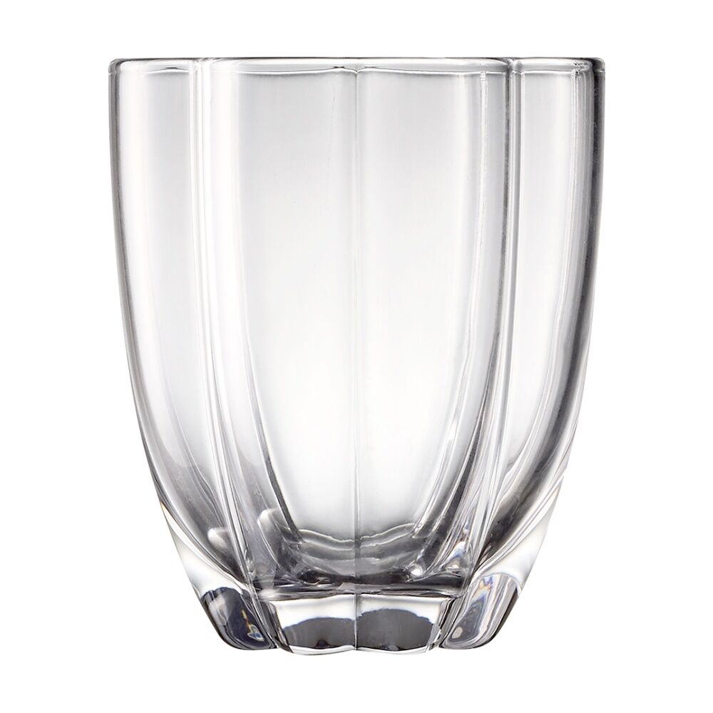 4pc Ecology Ellery Glass Tumbler Set Fluted Drink Glassware 320ml
