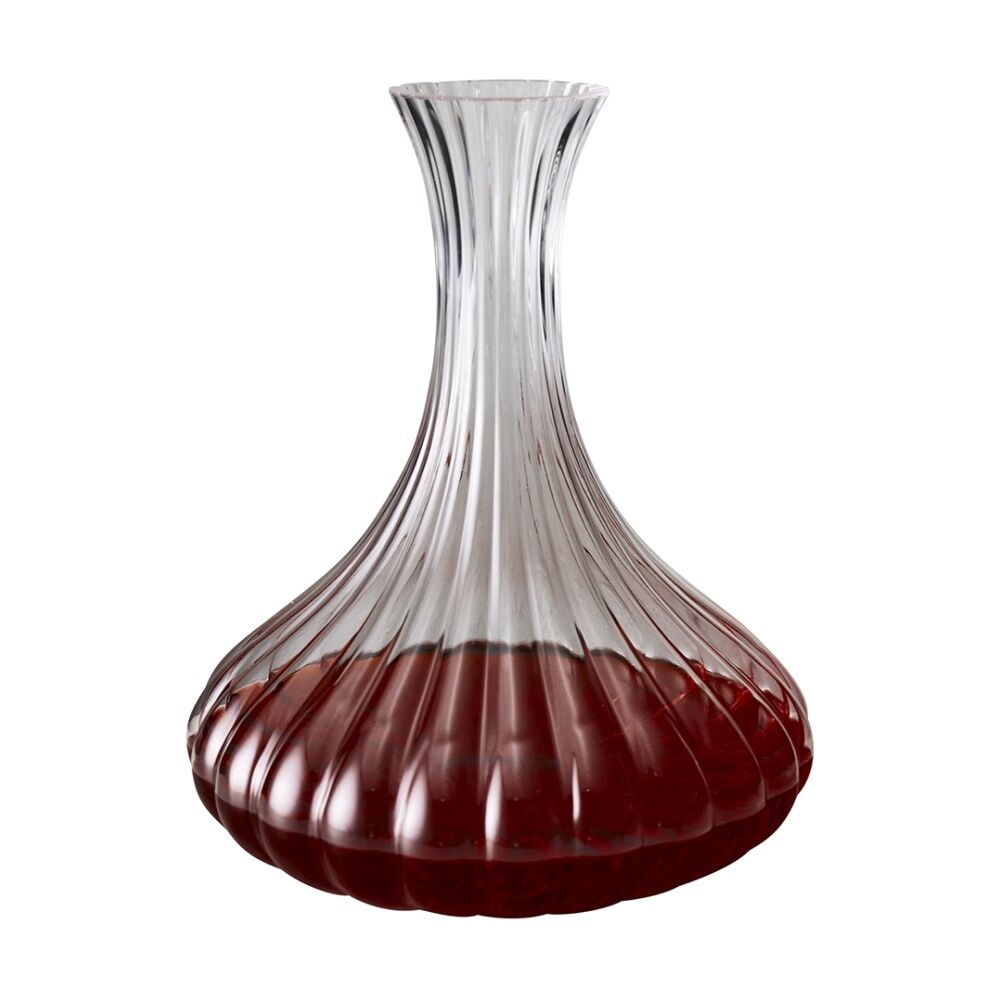 Ecology Ellery Glass Decanter Fluted Design Elegant Drinkware 2L