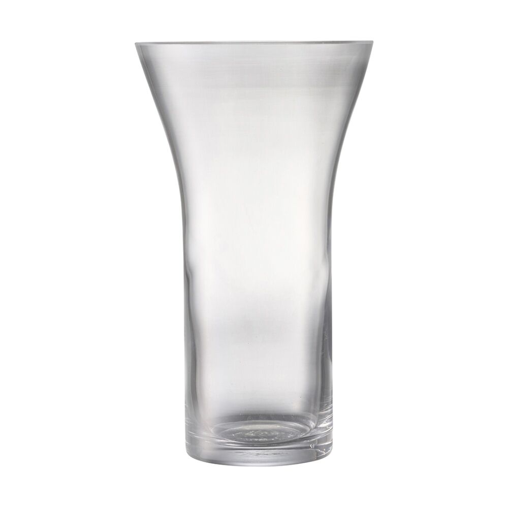 2PK Ecology Fleur Flared Vase Soda Lime Glass Stylish Home Decor 24cm