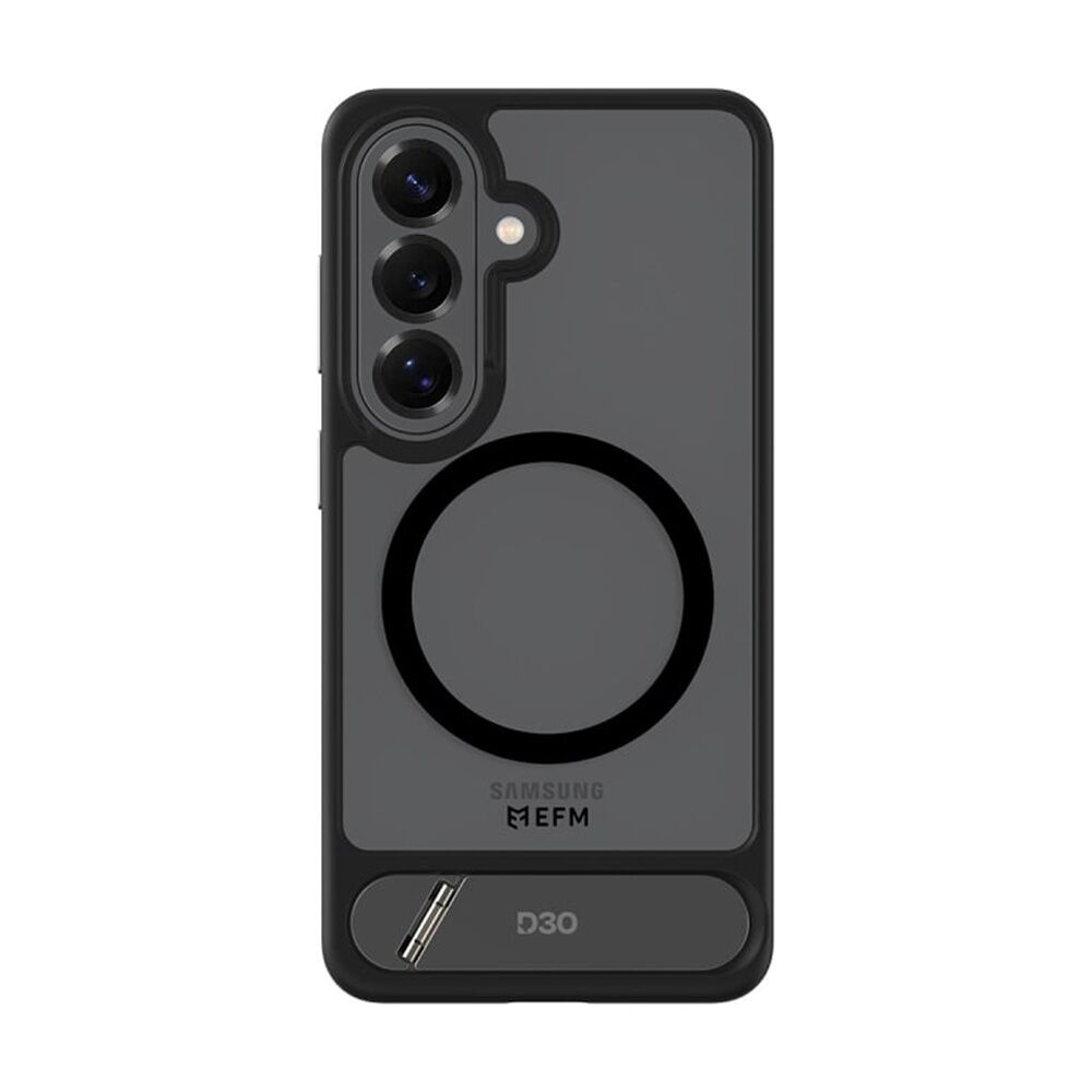 EFM Alta Kickstand Phone Case Black Compatible W/ Samsung Galaxy S26 6.3