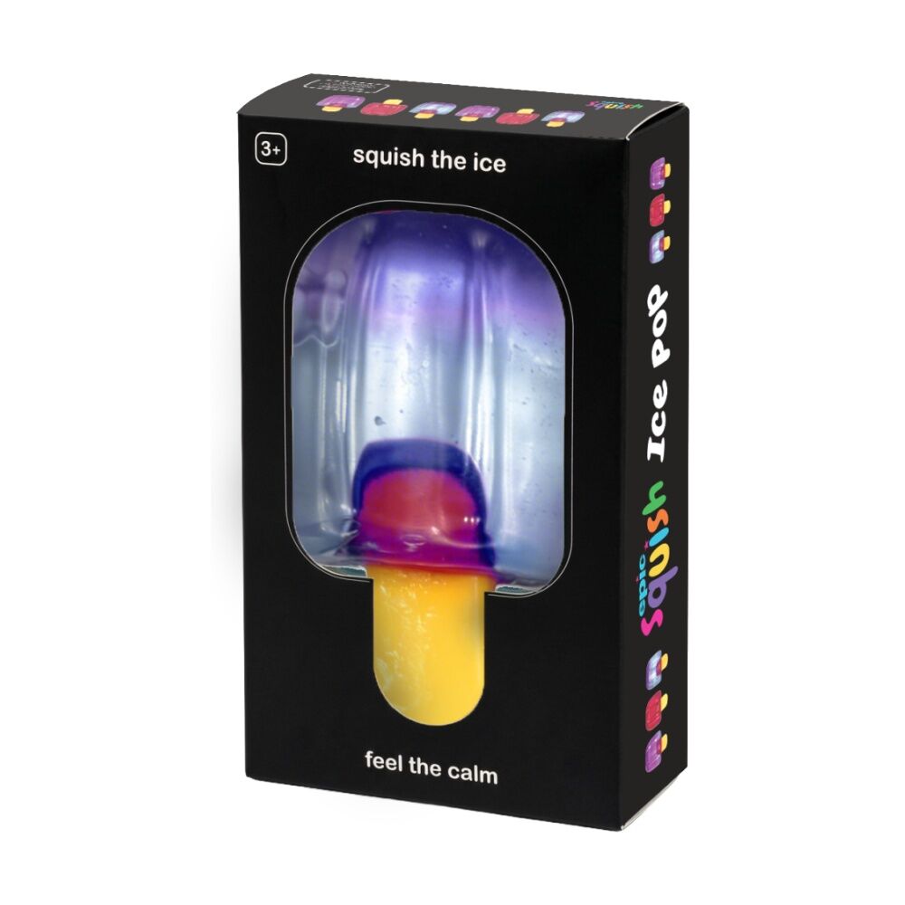 6PK Epic Squish Ice Pop Assorted Soft Slow Rising Sensory Toy Kids 3y+