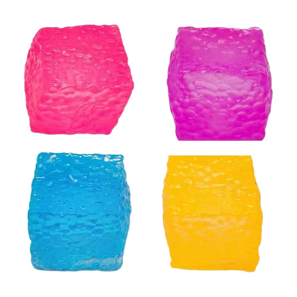 6PK Epic Squish Moon Cube Assorted Soft Slow Rising Sensory Toy Kids 3y+