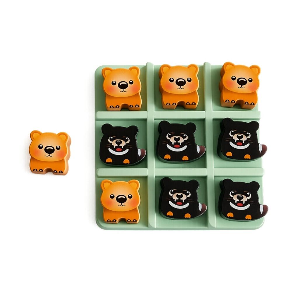 Koala Dream Kids 3y+ Bush Buddies Tic Tac Toe Game Wombat Tawsmania Devil