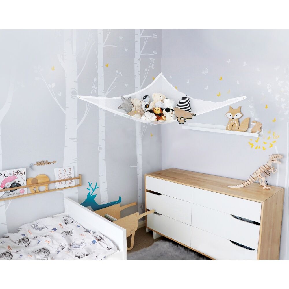 2PK Dreambaby Baby/Child Toy Organiser Hammock Corner Storage Jumbo 1.85x1.31m