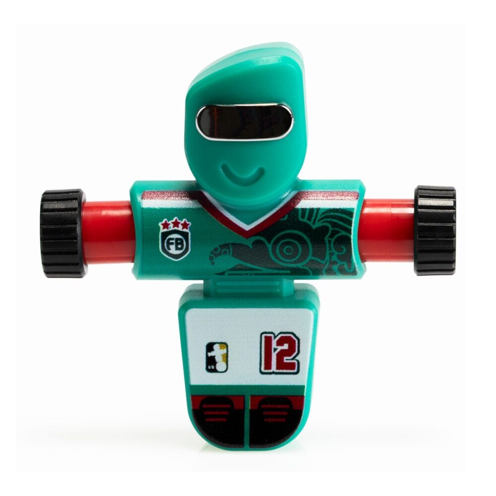 Foosbots Rivals Canada & Mexico Squeeze To Spin Kids Soccer Football Toy 6Y+