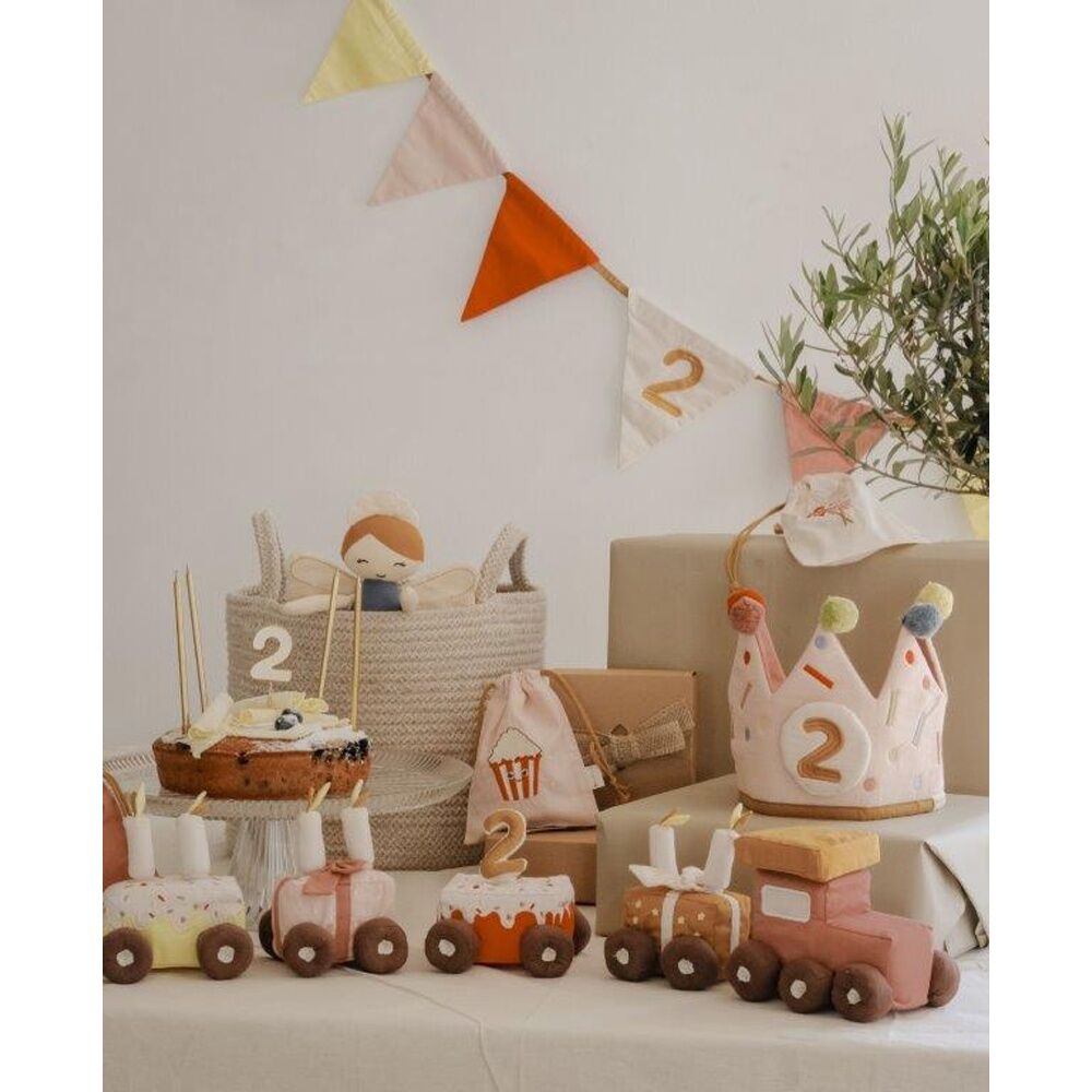 4x 5pc Fabelab Celebration Bag Birthday Mix Cotton Gift Bags Rose