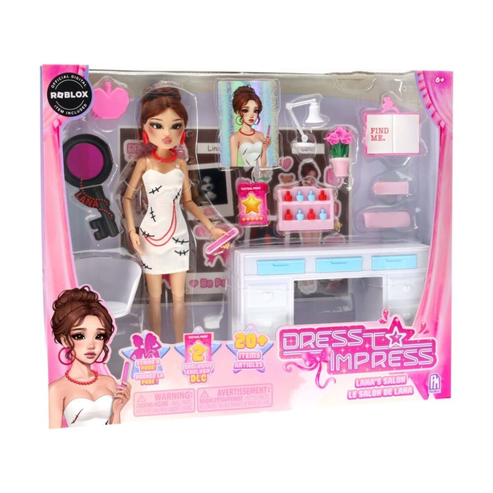 Phat Mojo Dress To Impress Deluxe Fashion Doll Set Lana W/ Accessories