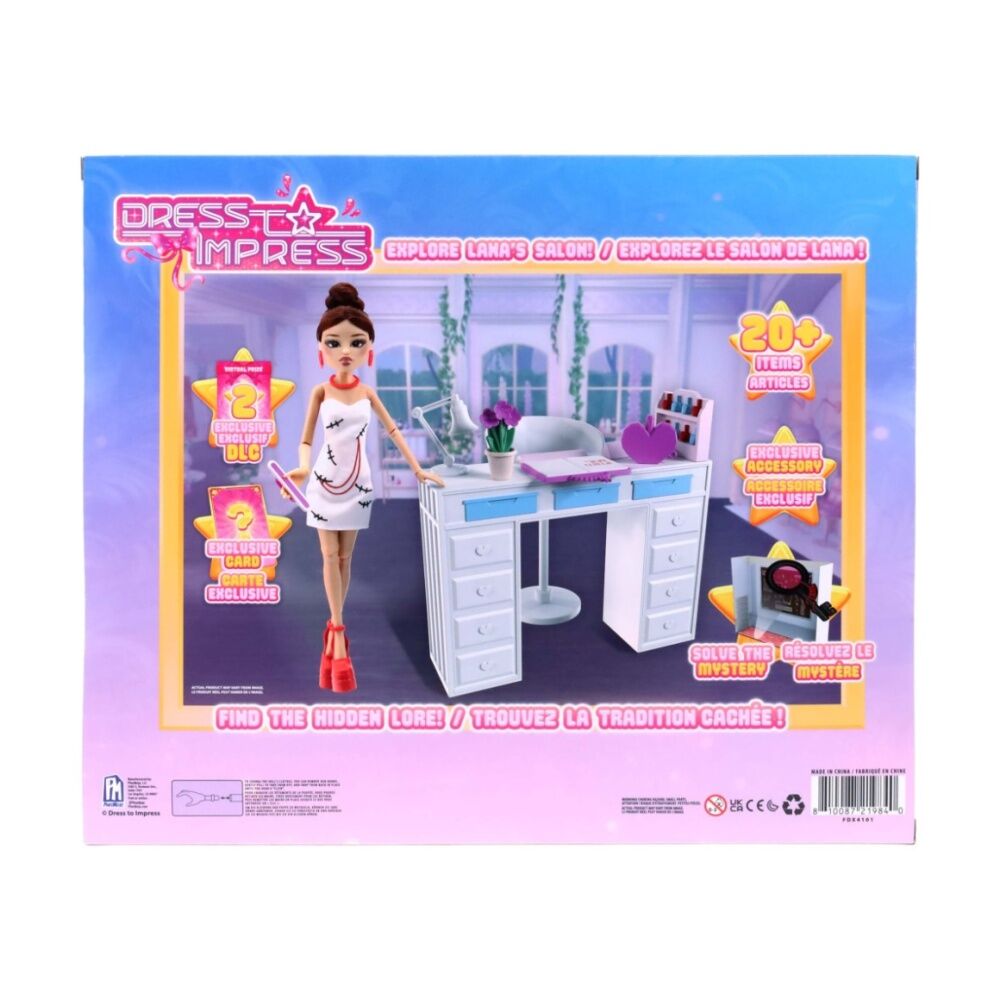 Phat Mojo Dress To Impress Deluxe Fashion Doll Set Lana W/ Accessories