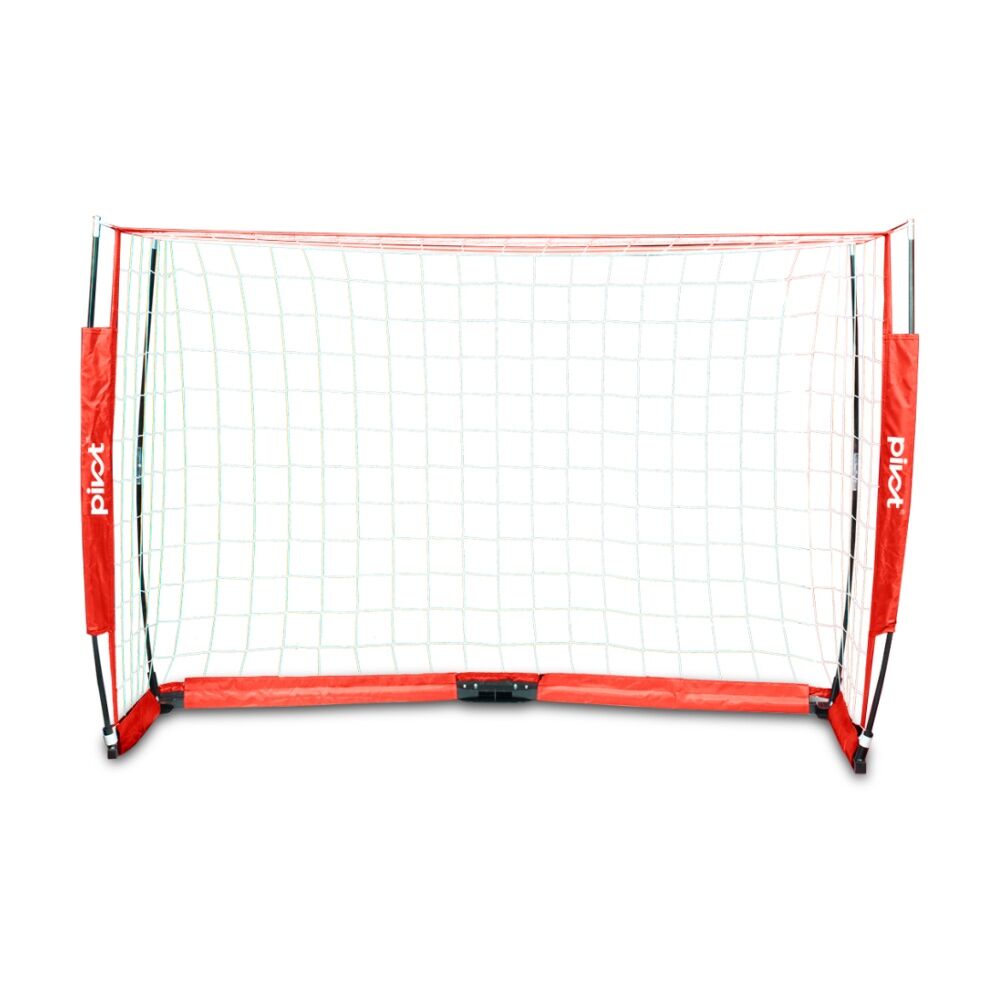 Pivot Pro Flex Soccer Goal 6x4ft Portable Lightweight Fibreglass W/ Carry bag