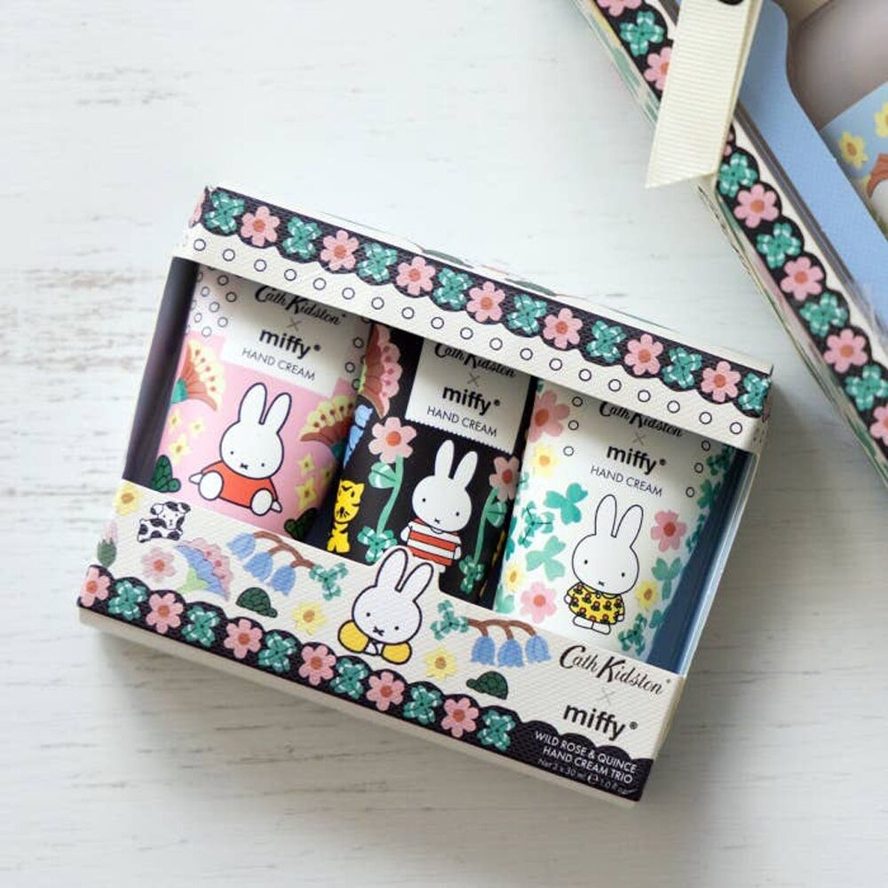 Cath Kidston x Miffy Hand Cream Trio 3pc 30ml Set for Soft Hands