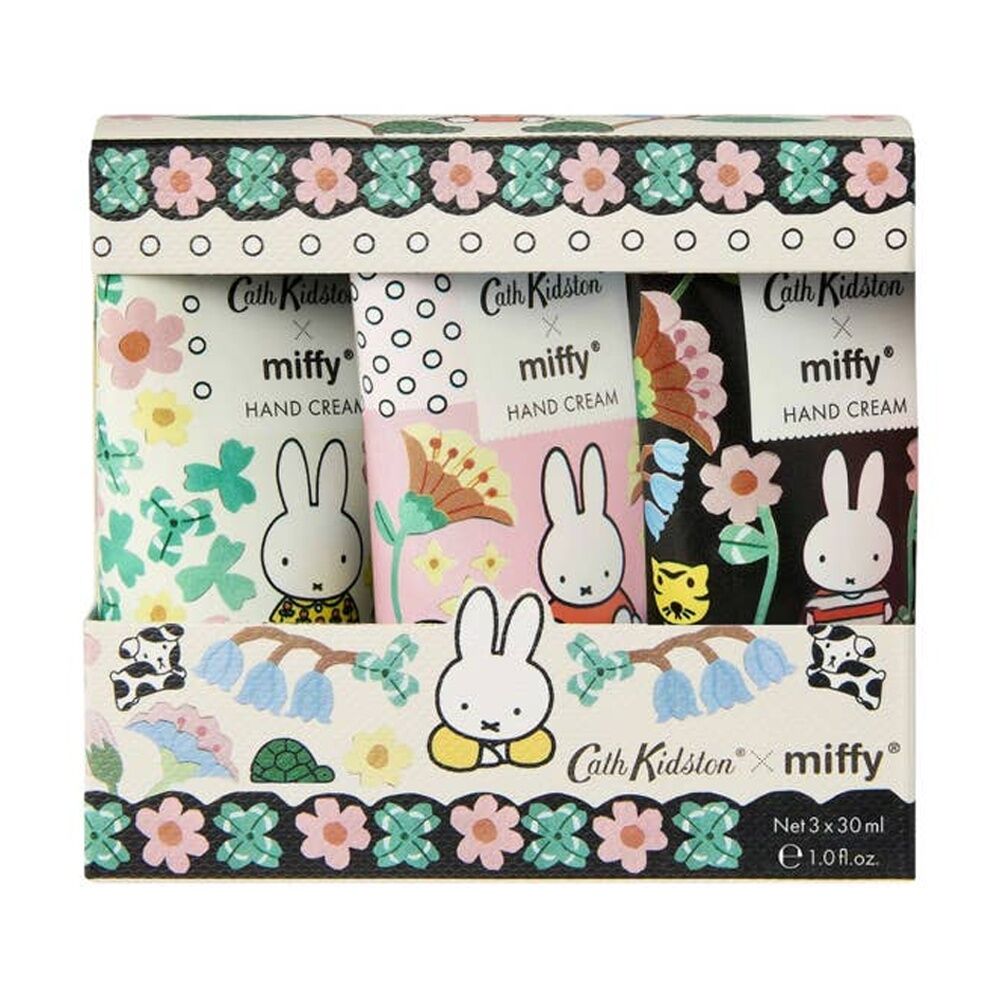 Cath Kidston x Miffy Hand Cream Trio 3pc 30ml Set for Soft Hands