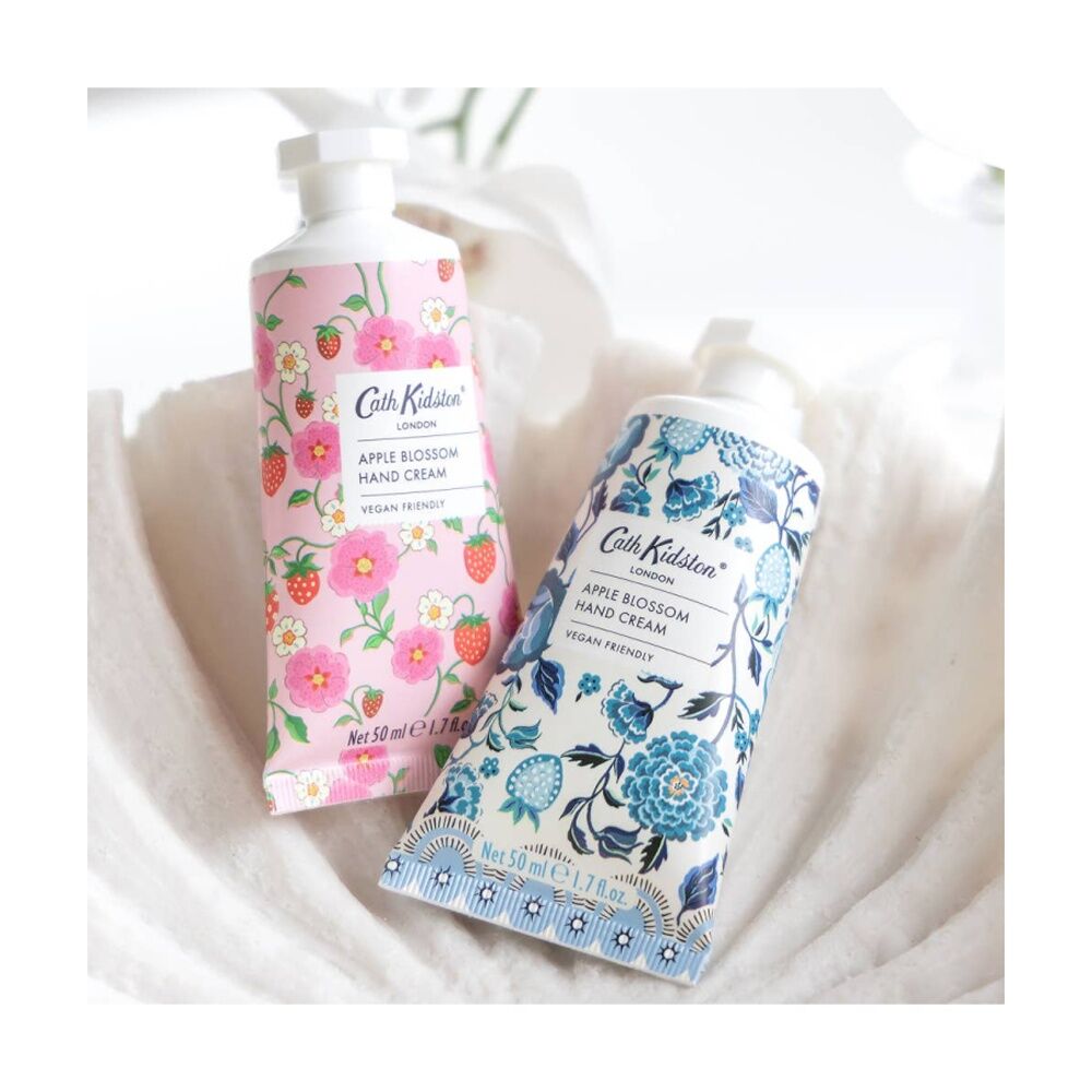 3PK Heathcote & Ivory Cath Kidston Apple Blossom Hand Cream 50ml