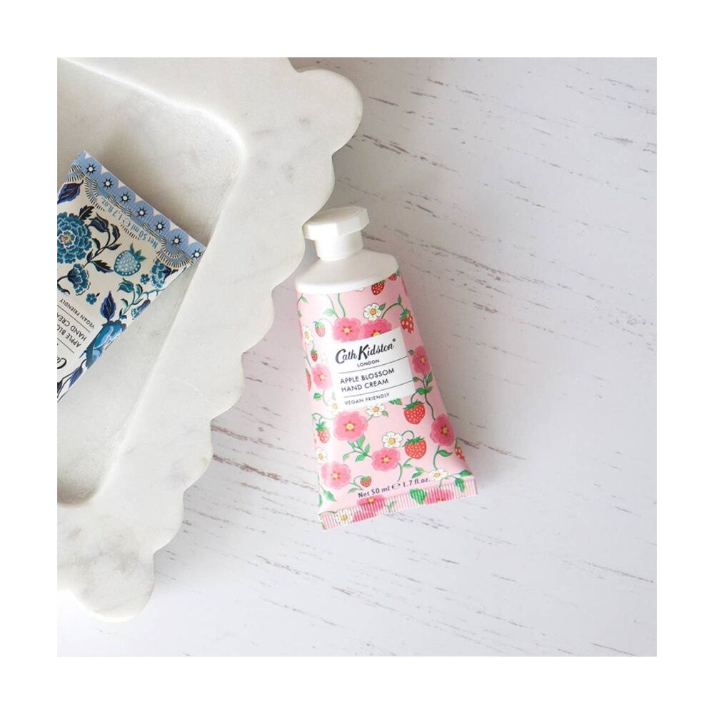 6PK Heathcote & Ivory Cath Kidston Strawberry Hand Cream Moisturizing 50ml