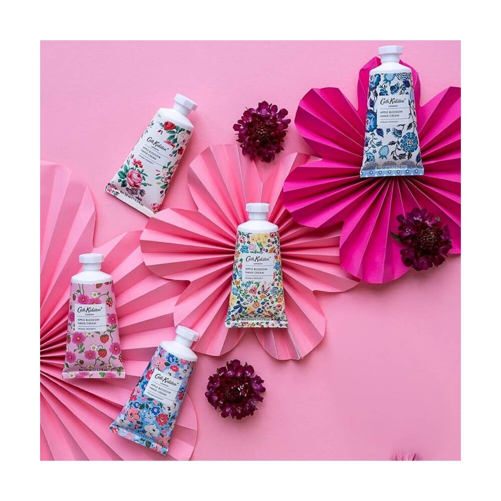 3PK Heathcote & Ivory Cath Kidston Traditional Rose Hand Cream 50ml